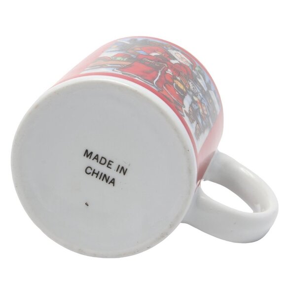 Christmas Mug St. Nick Santa Clause Old School Cermic Holiday Cup - Picture 3 of 5